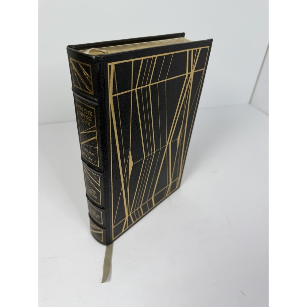 On The Firing Line William F. Buckley Jr Signed First Edition Franklin Library